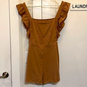 Kittenish Ruffle Romper